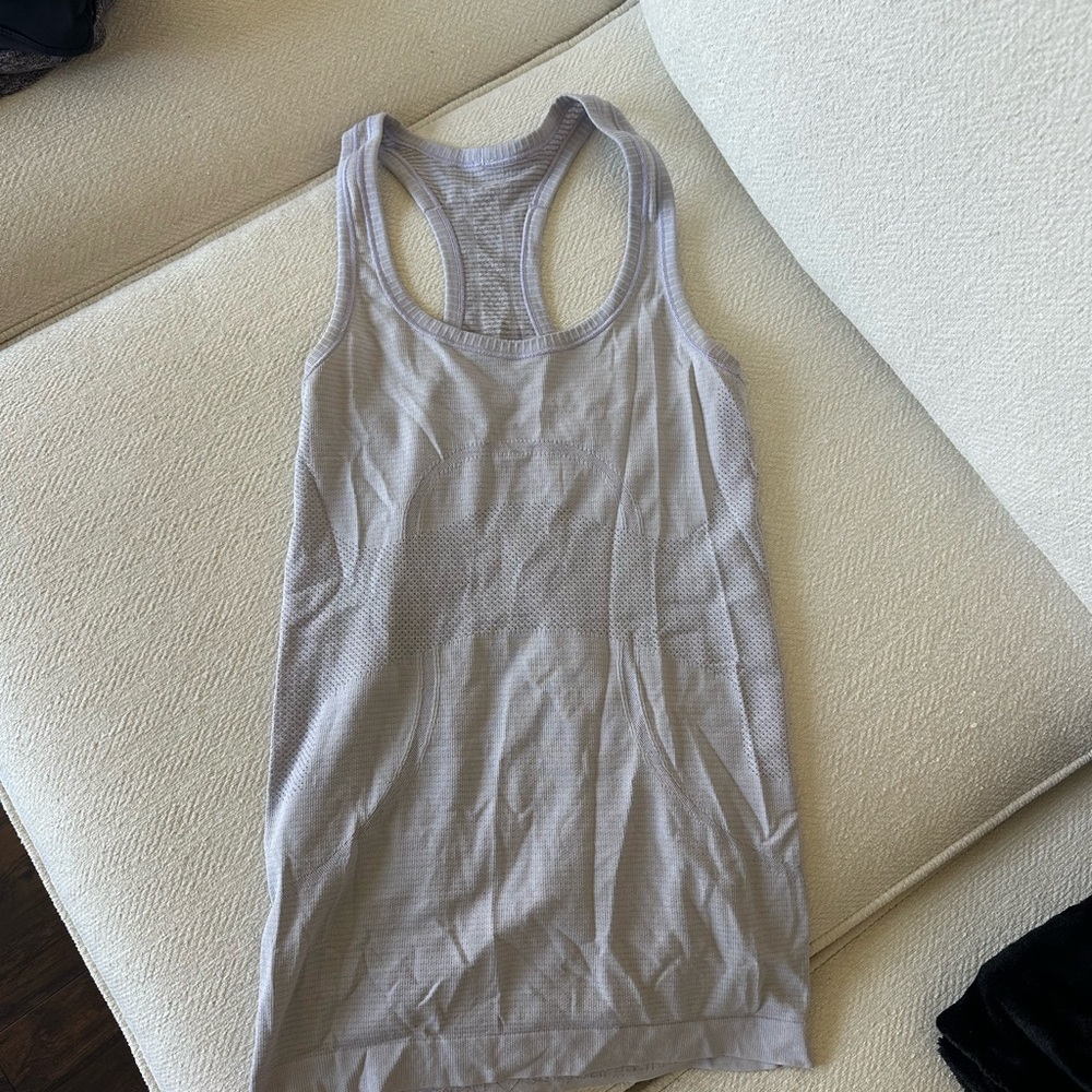lululemon athletica Light Purple Tank Top